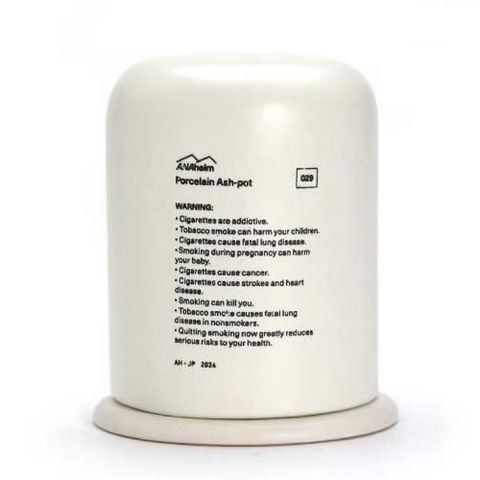 ANAheim PORCELAIN ASH-POT 