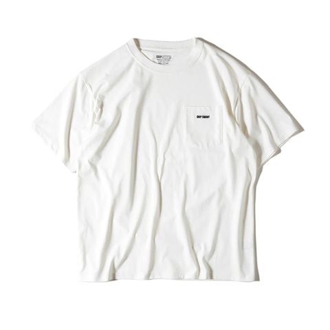 GSMCT-110T GS BOX LOGO POCKET TEE (WHITE)��GRIP SWANY��T����ġ�