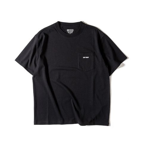 GSMCT-110T GS BOX LOGO POCKET TEE (BLACK)��GRIP SWANY��T����ġ�