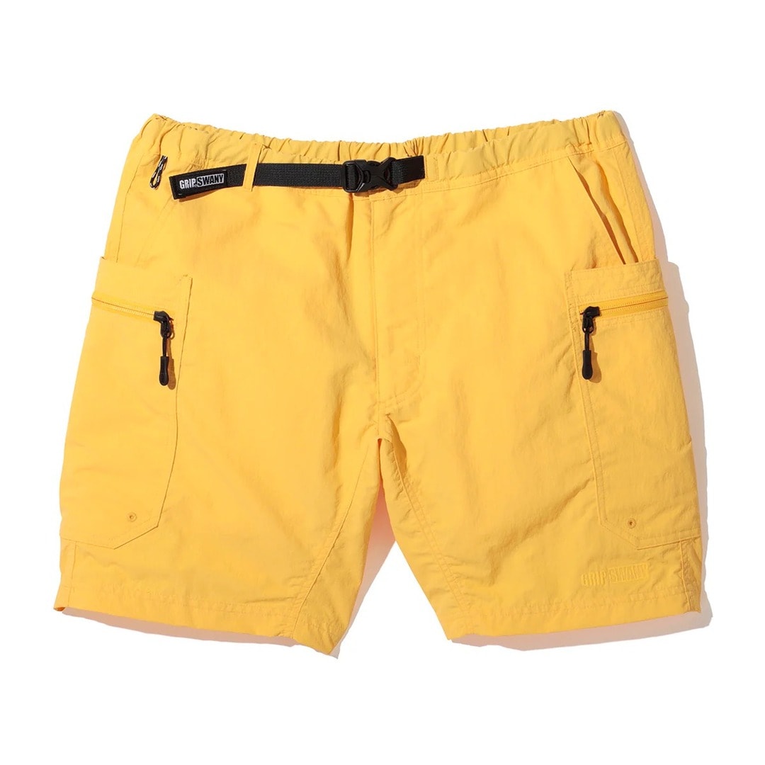 新品　STABRIDGE GRIP SWANYショートパンツ イエロー　M GSMS-202 Supplex Gear Shorts（イエロー）／GRIP SWANY（ショーツ