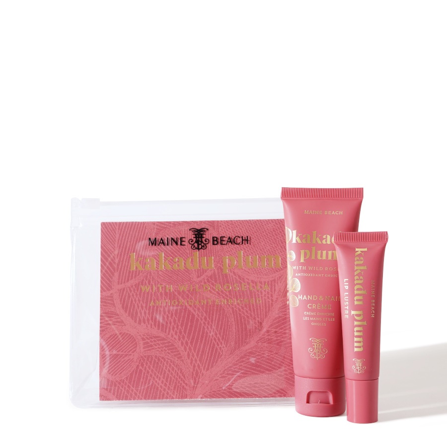 赤DUOとヘアバーム ザ クレンジングバーム