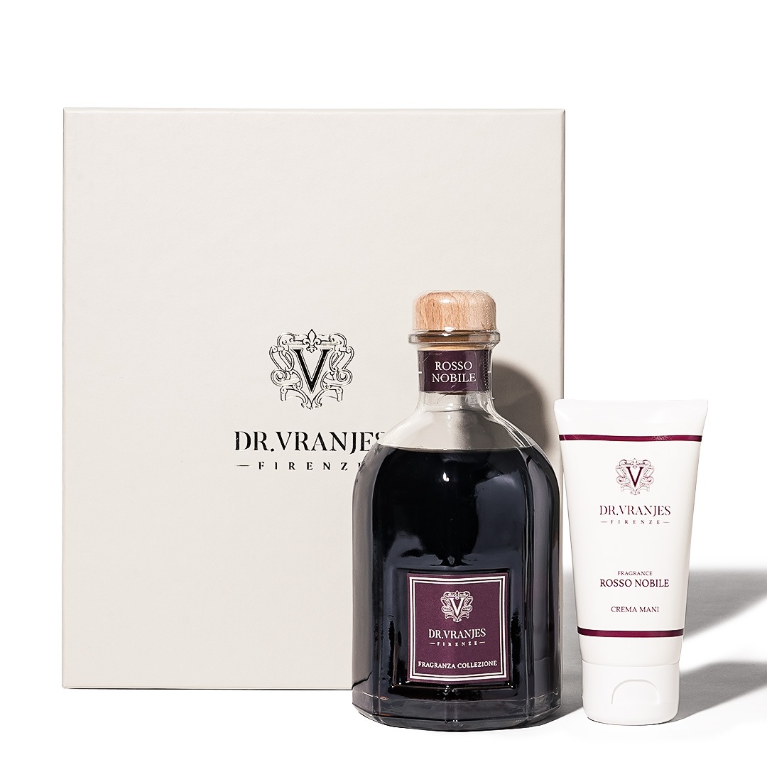 GIFT BOX ROSSO NOBILE ǥե塼 250ml & ϥɥ꡼ 50g DR. VRANJESʥեȡ