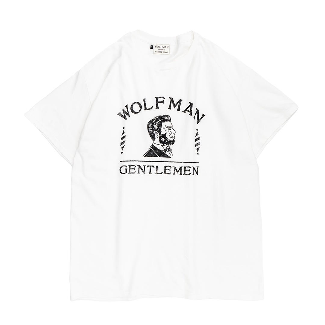 WOLFMAN GENTLEMEN TEE_WHWOLFMANTġ