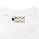 WOLFMAN GENTLEMEN TEE_WHWOLFMANTġ