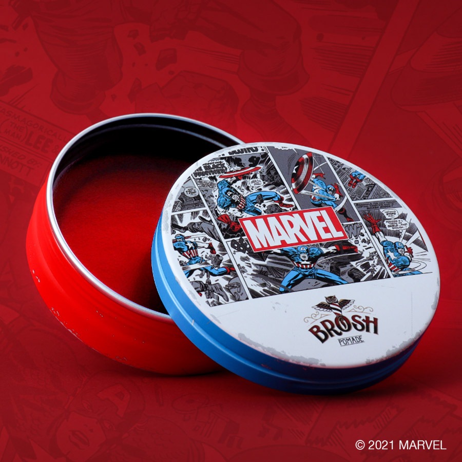 DRESSKIN,¥É¥ì¥¹¥¥ó,BROSH,¥Ö¥í¥Ã¥·¥å,BROSH POMADE,MARVEL,¥¥ã¥×¥Æ¥ó¡¦¥¢¥á¥ê¥«