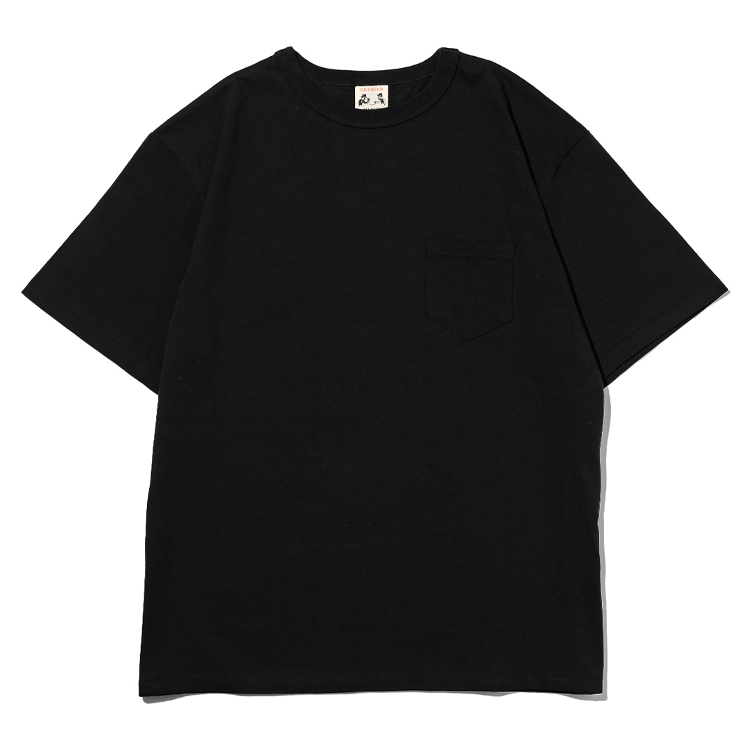 HEAVY WEIGHT BINDER NECK POCKET T-SHIRTS_32��BK�ˡ�GLAD HAND ��T����ġ�