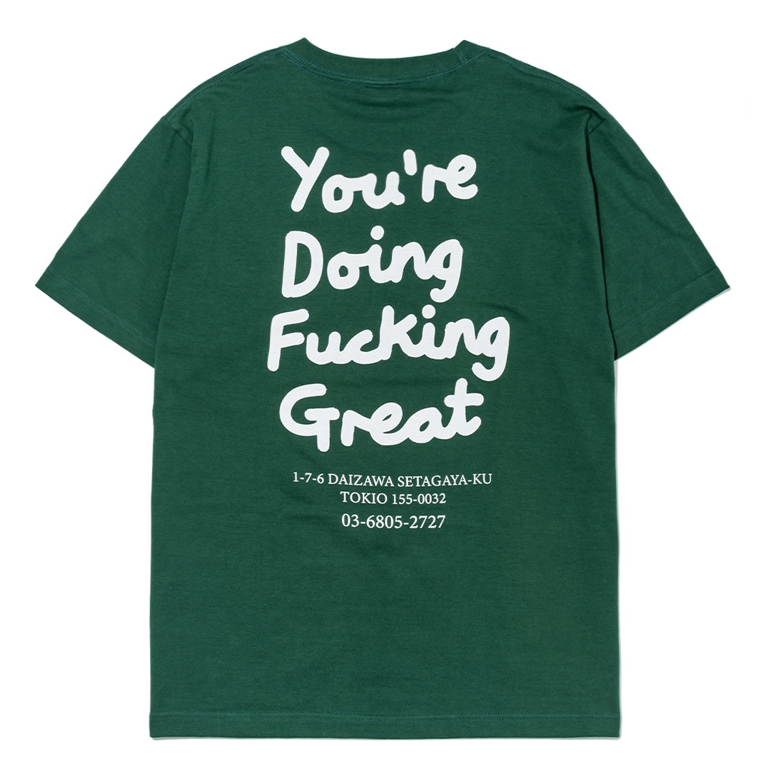 FOREIGNER Tシャツ イベント限定【多少の価格交渉OKです】 YOU'RE DOING FUCKING GREAT TEE／INN the people（Tシャツ