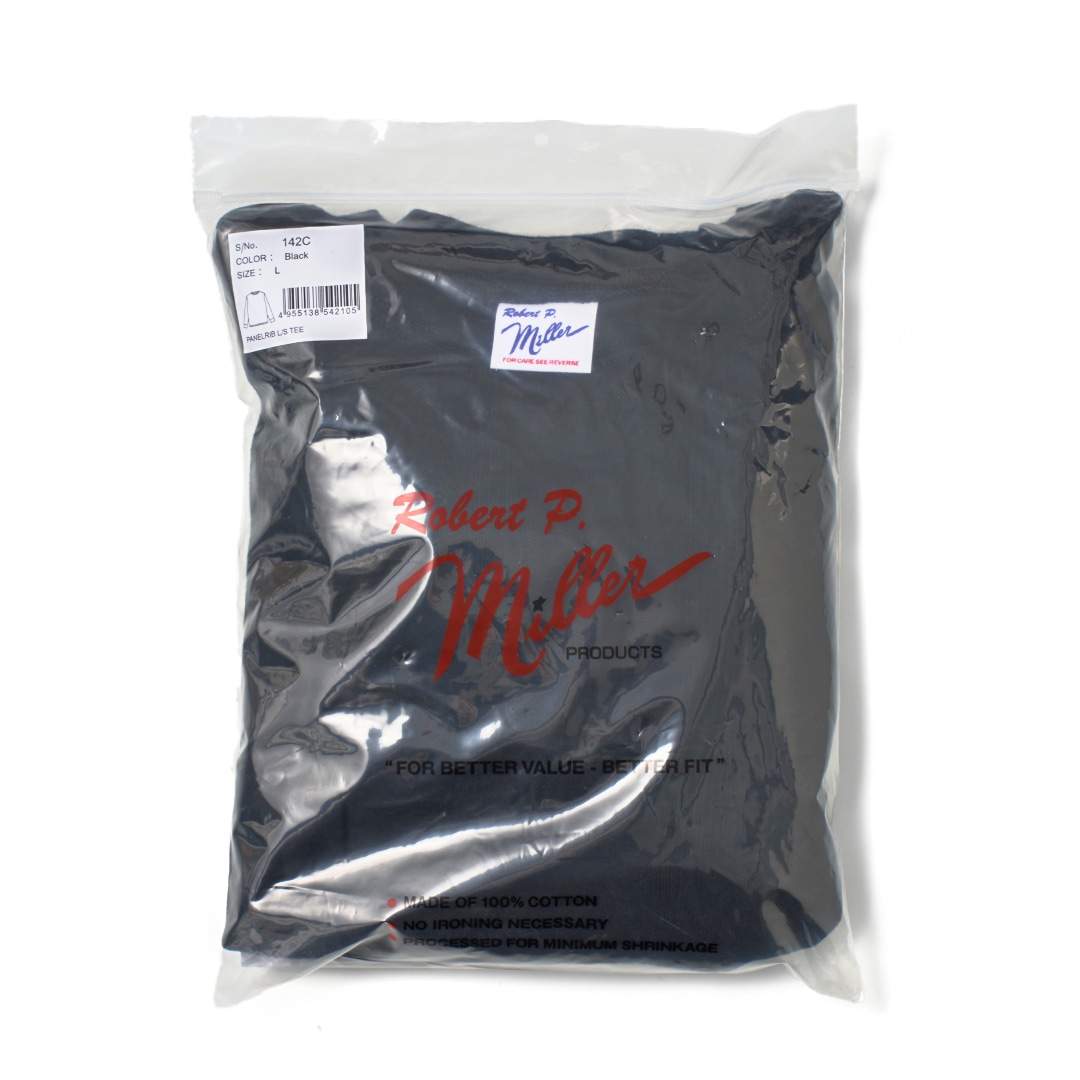 Panel-rib L/S Tee �����奢��ե��å� 142C�ʥ֥�å��ˡ�Robert P. Miller��T����ġ�