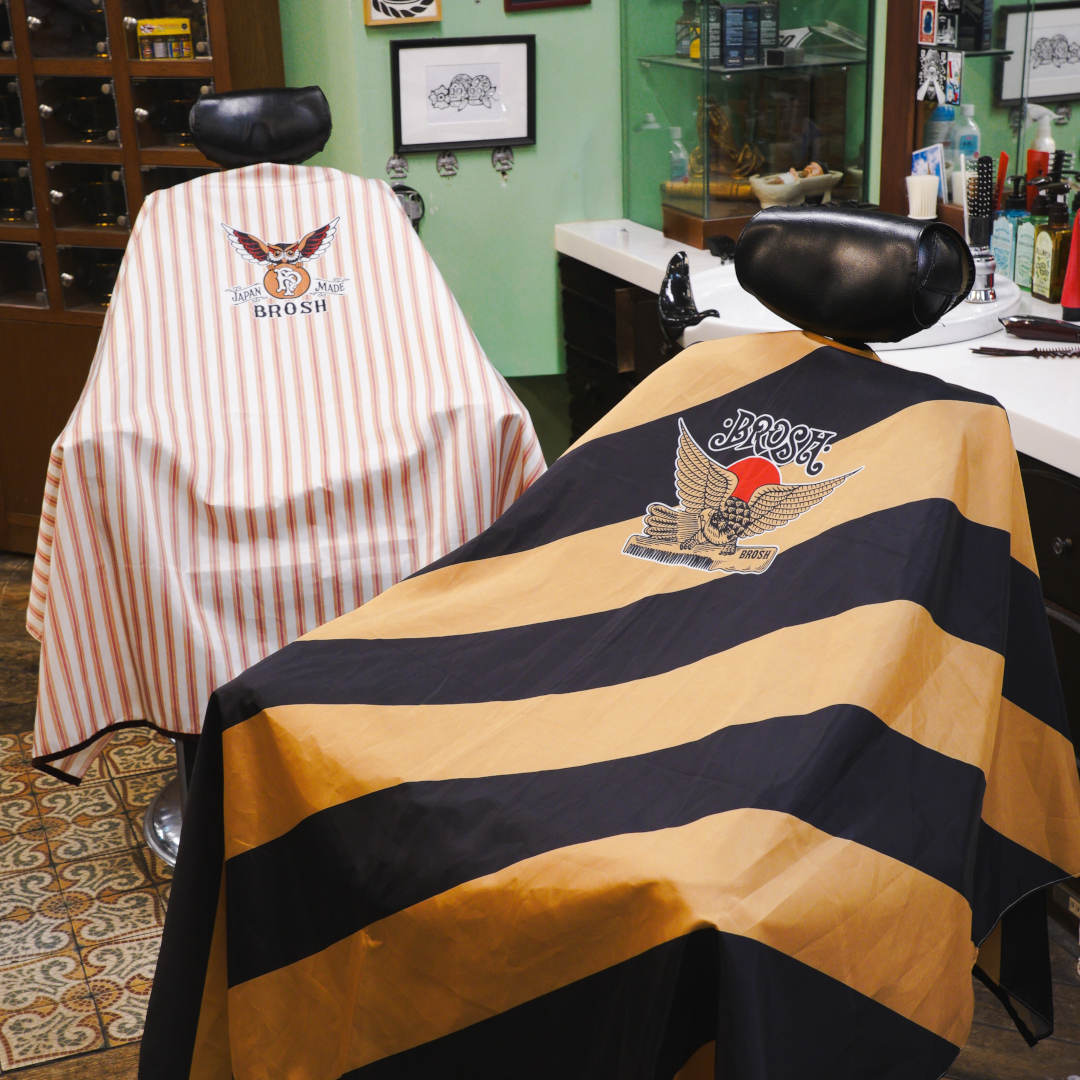 BROSH ORIGINAL LOGO Cut Cloth - RED STRIPE��BROSH�ʥ��åȥ�������