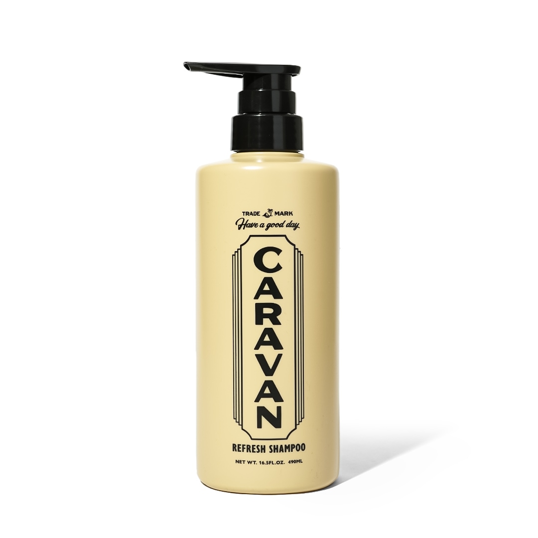 REFRESH SHAMPOO 490ml��CARAVAN�ʥ����ס���