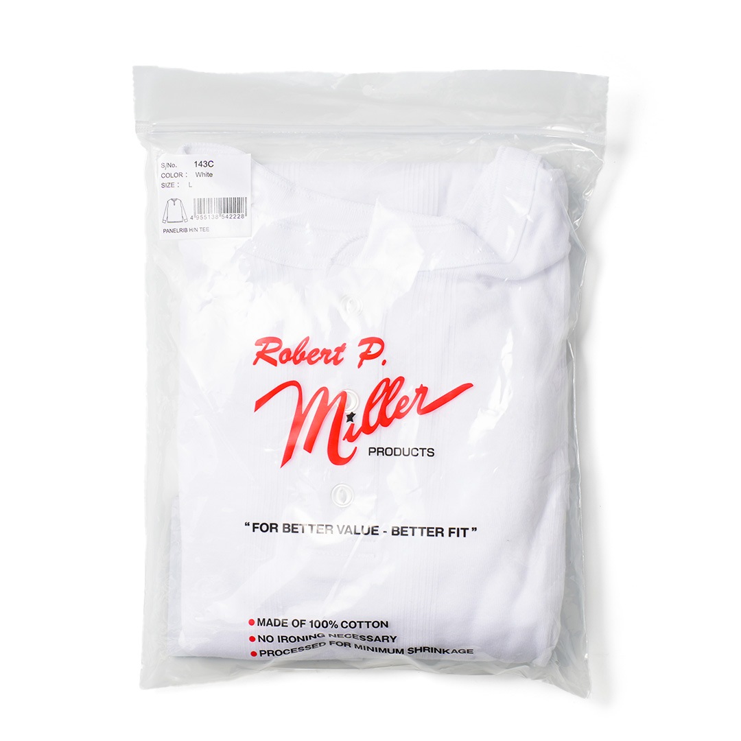 Panel-rib H/N Tee �����奢��ե��å� 143C�ʥۥ磻�ȡˡ�Robert P. Miller��T����ġ�