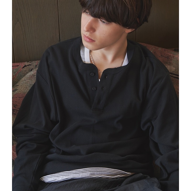 Panel-rib H/N Tee �����奢��ե��å� 143C�ʥ֥�å��ˡ�Robert P. Miller��T����ġ�