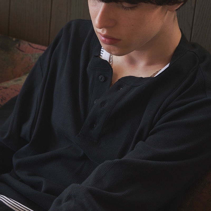 Panel-rib H/N Tee �����奢��ե��å� 143C�ʥ֥�å��ˡ�Robert P. Miller��T����ġ�