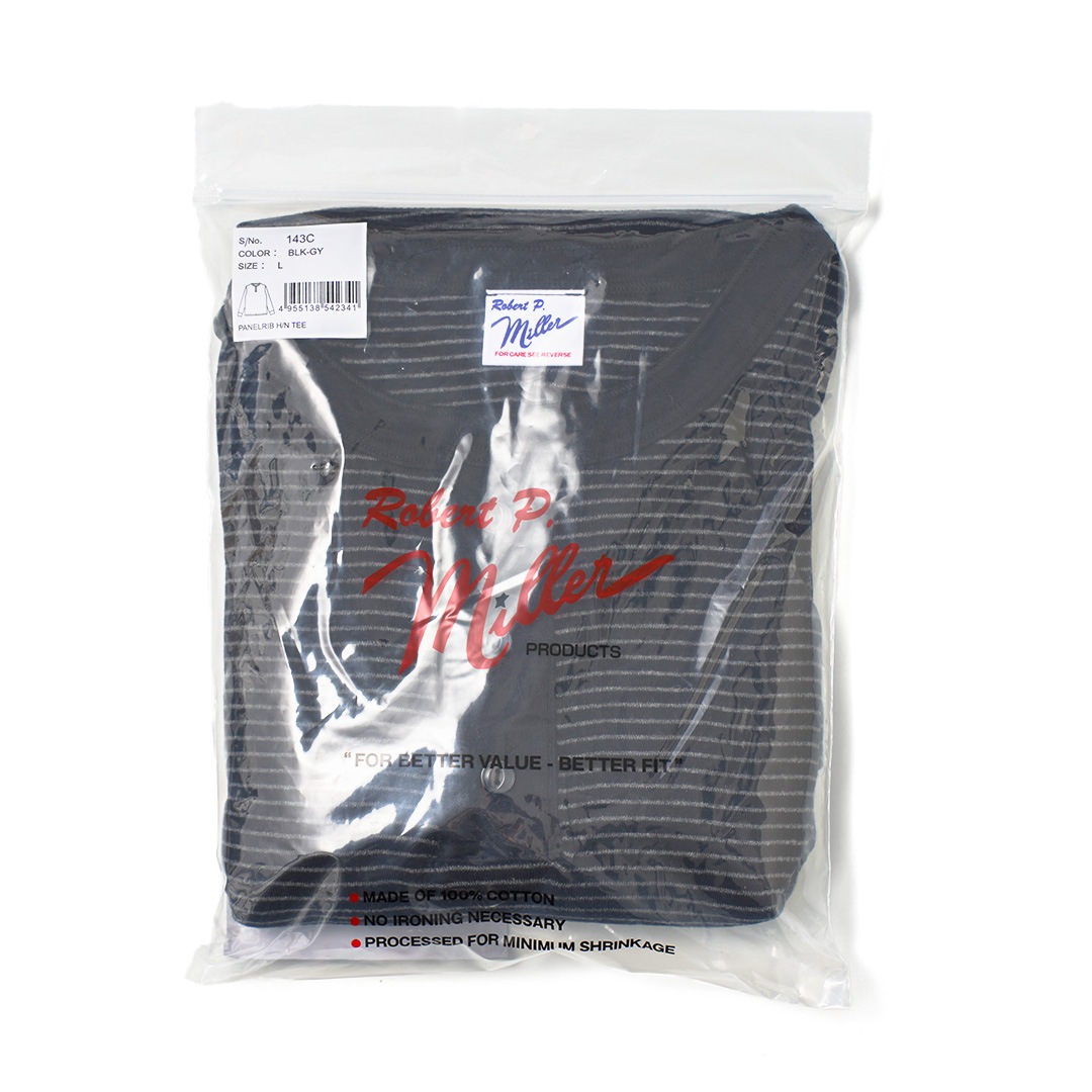 Panel-rib H/N Tee �����奢��ե��å� 143C�ʥ��㥳���륰�졼�ˡ�Robert P. Miller��T����ġ�