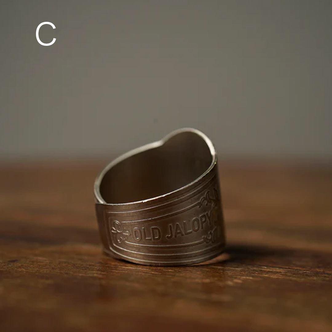 CIGAR TAG RING SILVER��GLAD HAND�ʥ�󥰡�