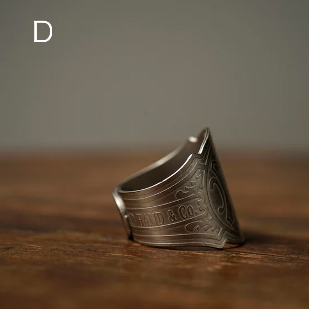 CIGAR TAG RING SILVER��GLAD HAND�ʥ�󥰡�