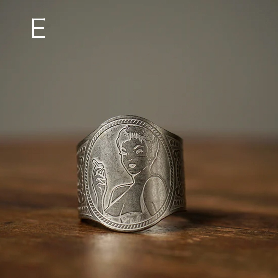 CIGAR TAG RING SILVER��GLAD HAND�ʥ�󥰡�