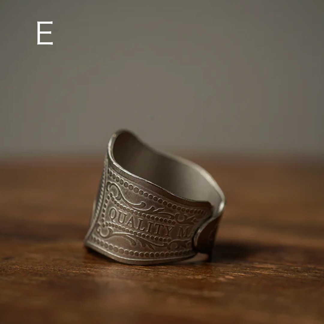 CIGAR TAG RING SILVER��GLAD HAND�ʥ�󥰡�