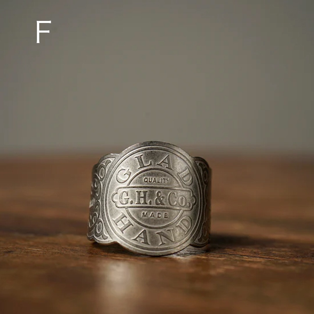 CIGAR TAG RING SILVER��GLAD HAND�ʥ�󥰡�