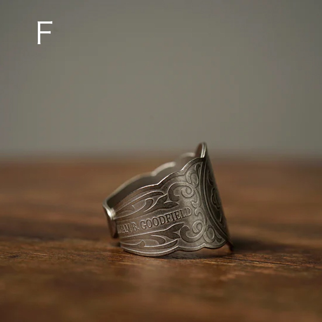 CIGAR TAG RING SILVER��GLAD HAND�ʥ�󥰡�