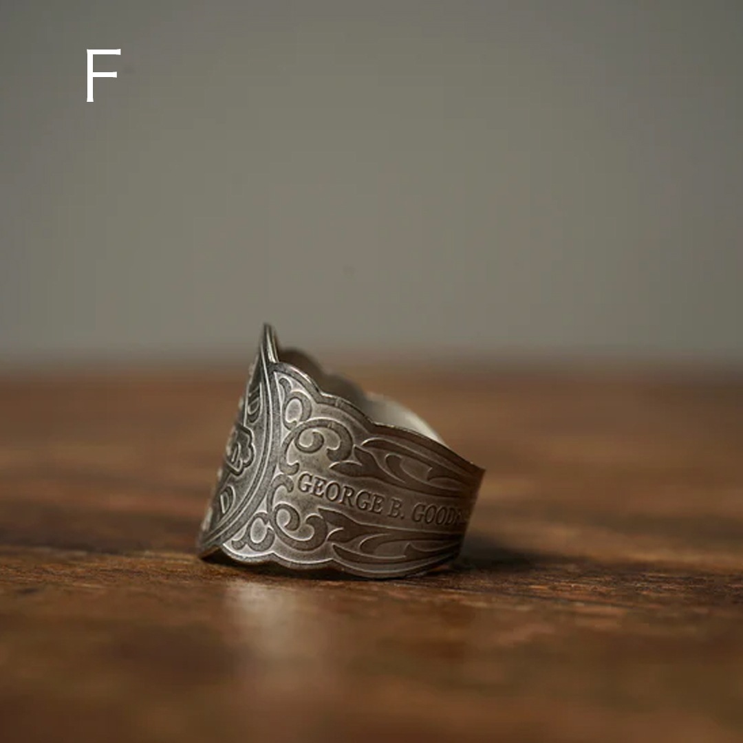 CIGAR TAG RING SILVER��GLAD HAND�ʥ�󥰡�