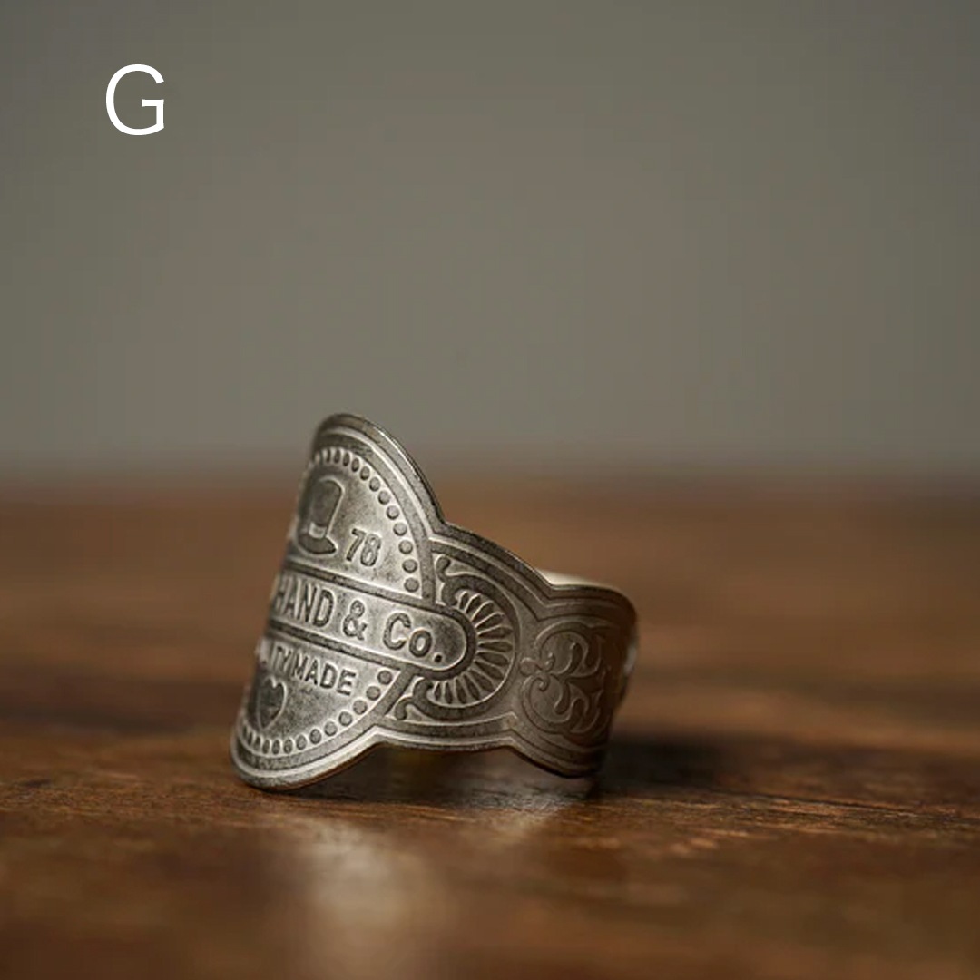 CIGAR TAG RING SILVER��GLAD HAND�ʥ�󥰡�