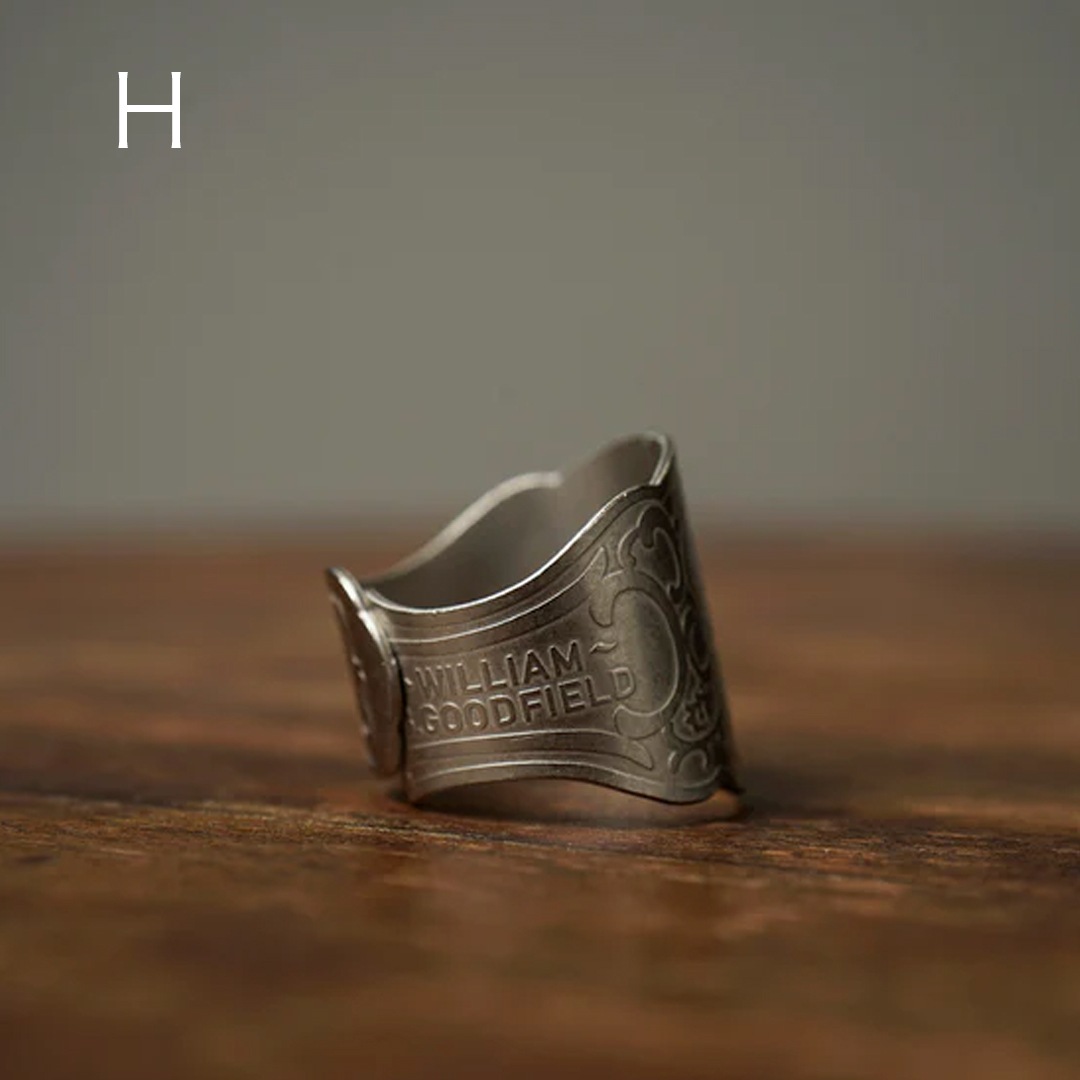 CIGAR TAG RING SILVER��GLAD HAND�ʥ�󥰡�