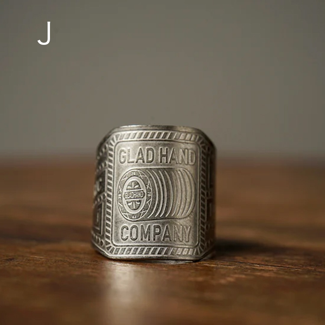 CIGAR TAG RING SILVER��GLAD HAND�ʥ�󥰡�