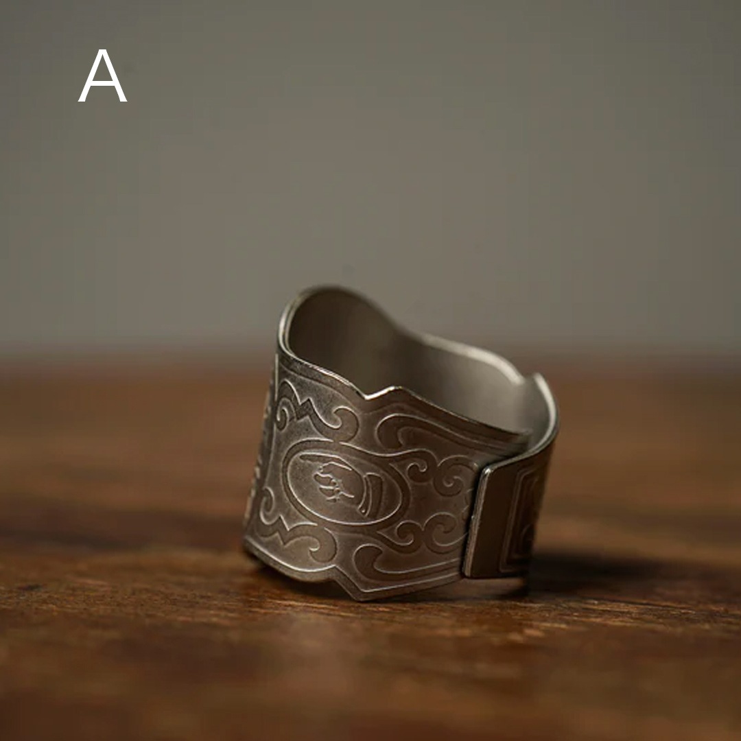 CIGAR TAG RING SILVER��GLAD HAND�ʥ�󥰡�