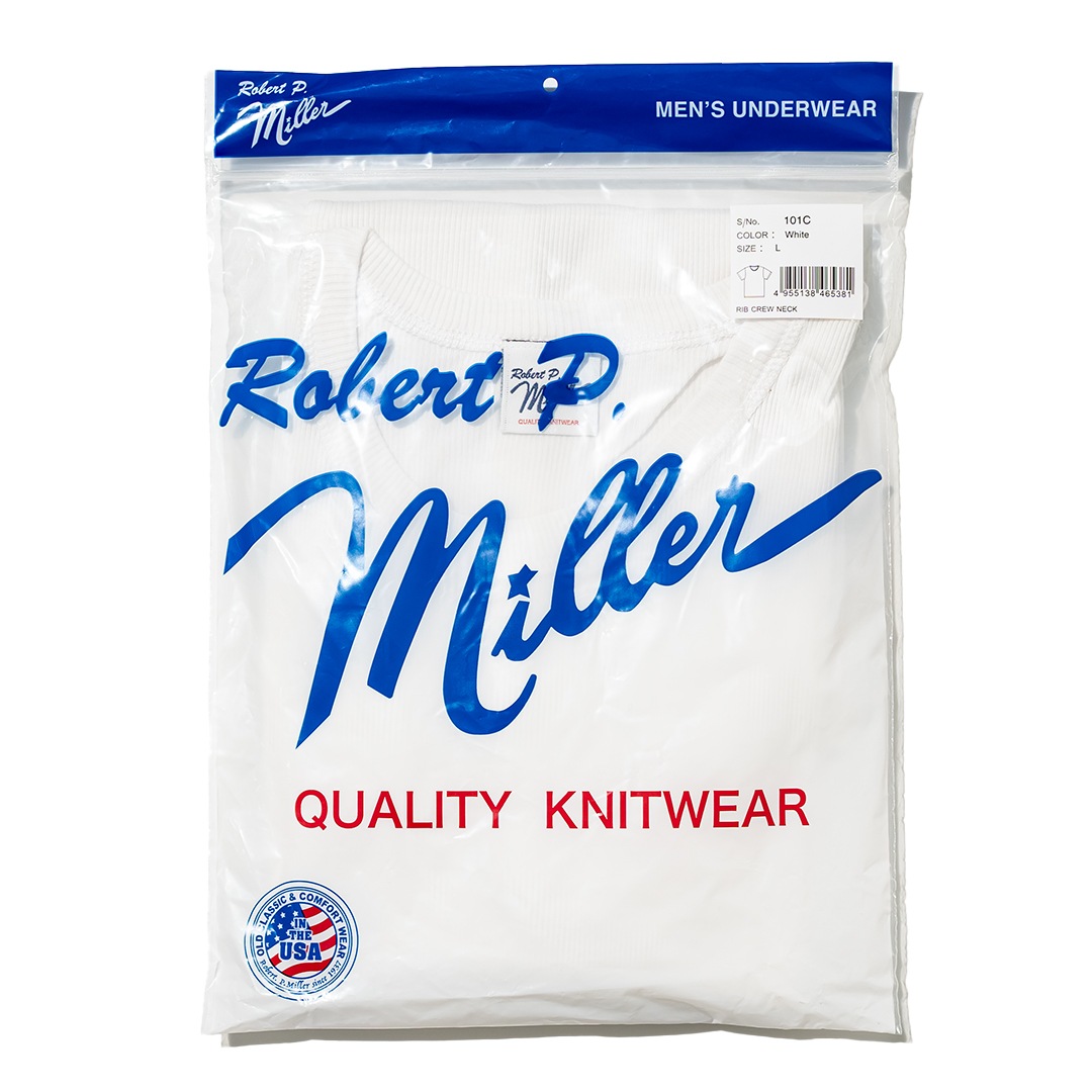 Rib Crewneck S/S Tee 101Cʥۥ磻ȡˡRobert P. MillerTġ