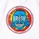 BROSH ��FUSTY WORKS S/S TEE FACE LOGO_WH��BROSH ��T����ġ�