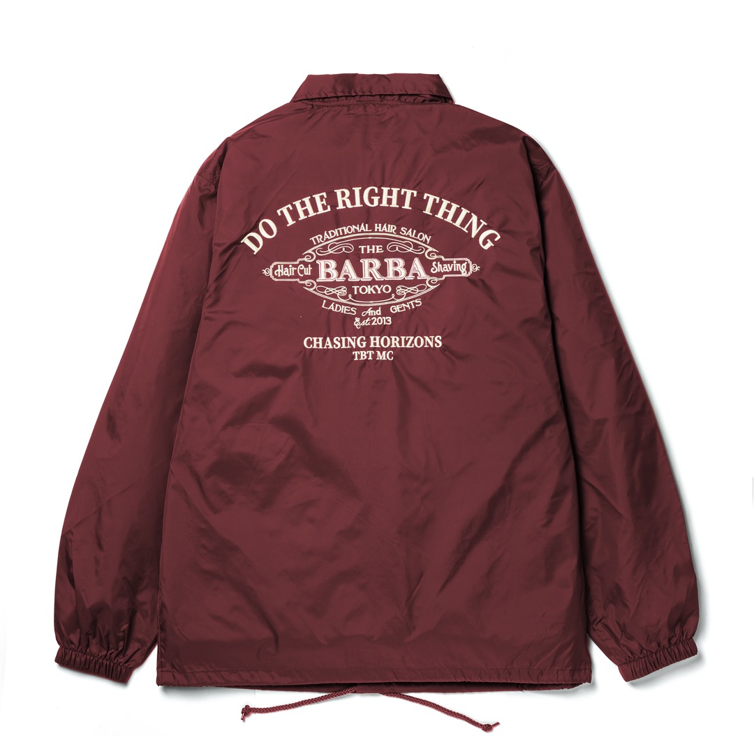 �ڿ��̸����WSIDE EMB COACH JACKET�ʥС�����ǥ��ˡ�BARBA���ꥸ�ʥ�ʥ��������㥱�åȡ�