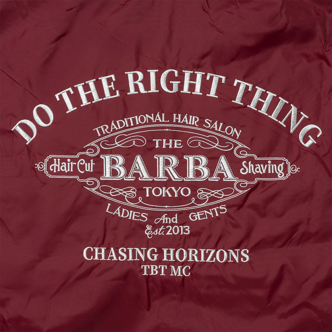 �ڿ��̸����WSIDE EMB COACH JACKET�ʥС�����ǥ��ˡ�BARBA���ꥸ�ʥ�ʥ��������㥱�åȡ�