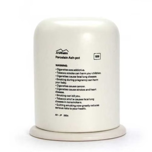 ANAheim PORCELAIN ASH-POT "Ivory"��DETAIL INC.���Żҥ��Х��ѳ�����