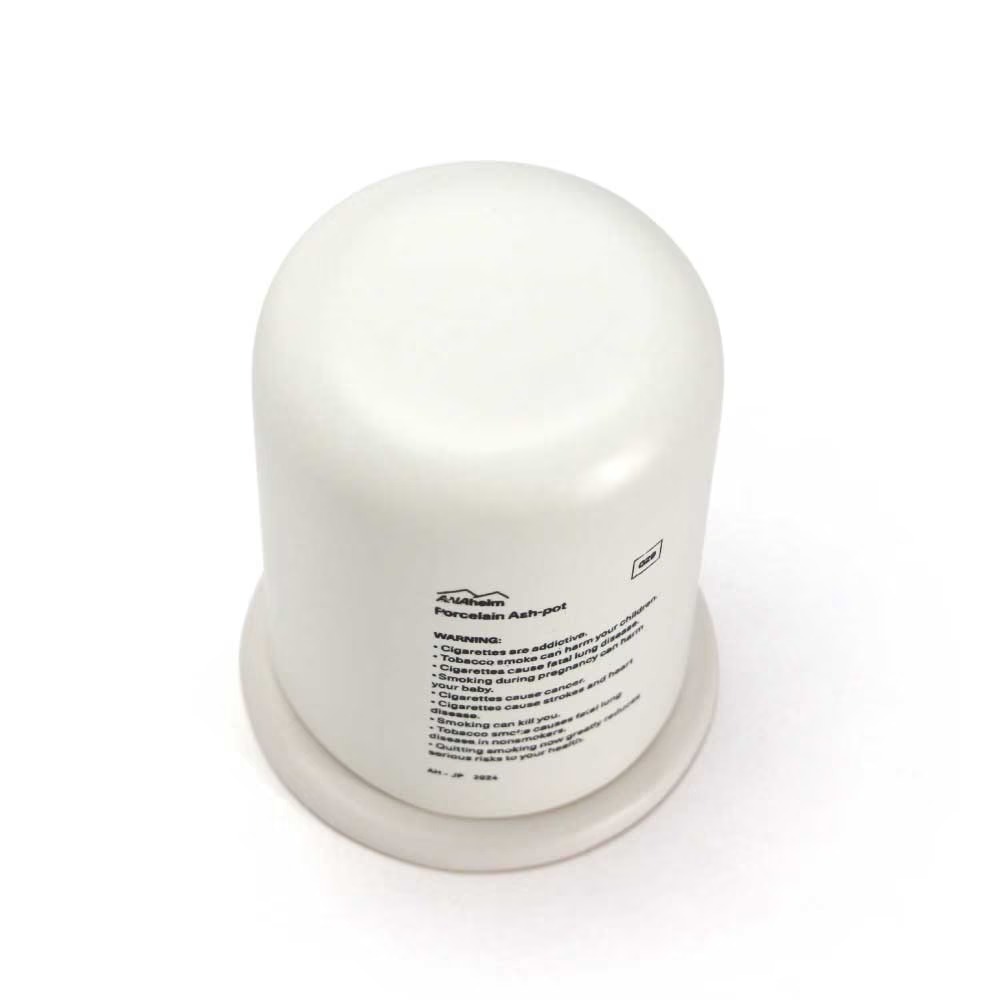 ANAheim PORCELAIN ASH-POT "Ivory"��DETAIL INC.���Żҥ��Х��ѳ�����