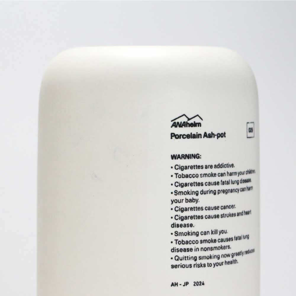 ANAheim PORCELAIN ASH-POT "Ivory"��DETAIL INC.���Żҥ��Х��ѳ�����