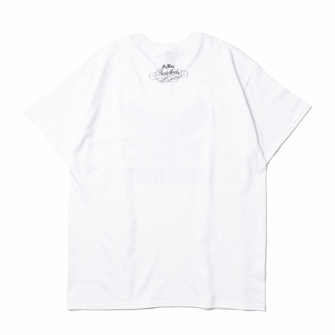 BROSH FUSTY WORKS S/S TEE OWL LOGO_WHBROSH Tġ