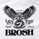 BROSH FUSTY WORKS S/S TEE OWL LOGO_WHBROSH Tġ