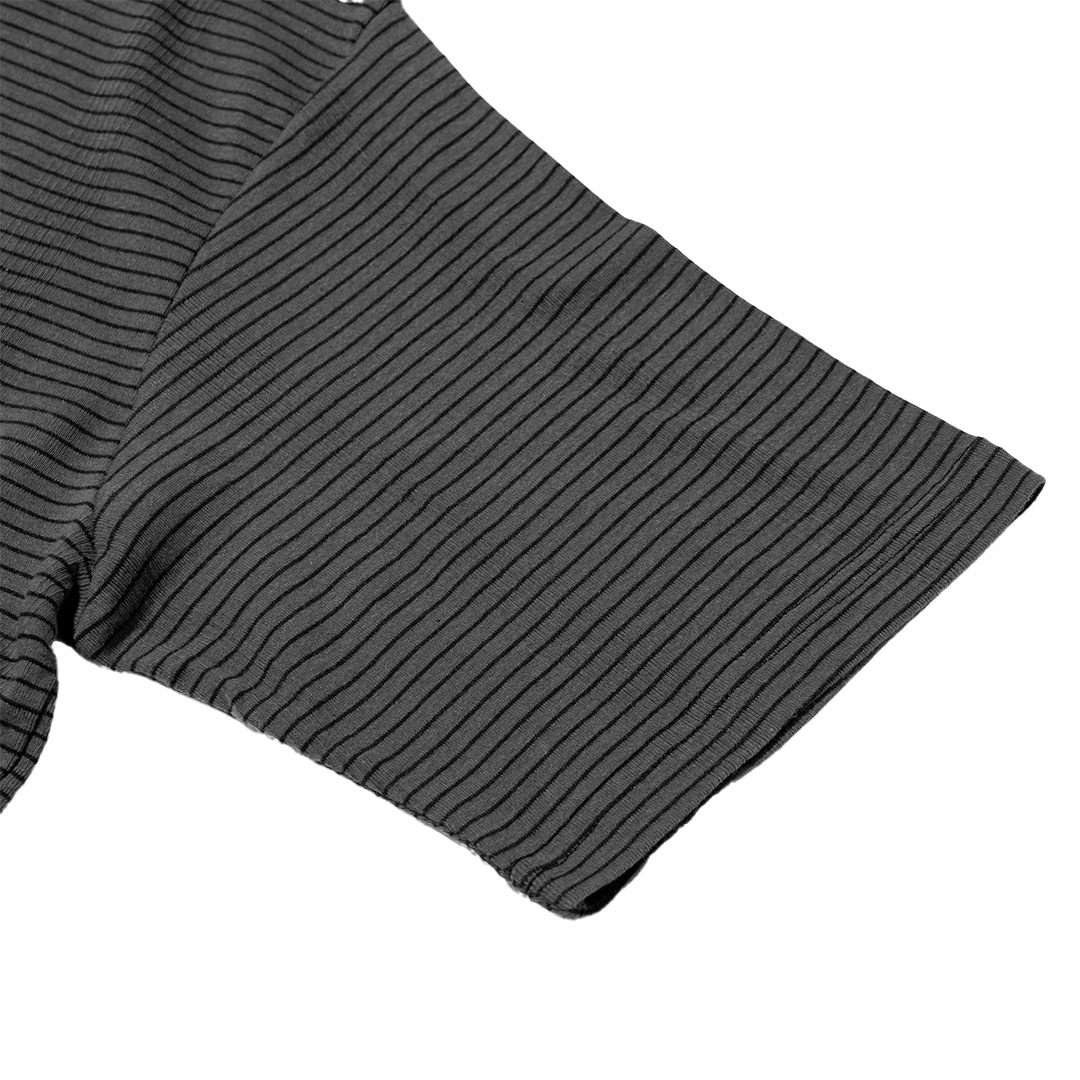 Panel ribbed T-shirt 奢եå 141Cʥ㥳륰졼ˡRobert P. MillerTġ