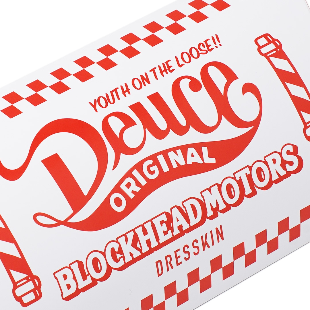 DRESSKIN���� Deuce �� BLOCKHEAD MOTORS �ȥ� ���󥰥饹�ʥ֥롼�ˡ�Deuce�ʥ��󥰥饹��