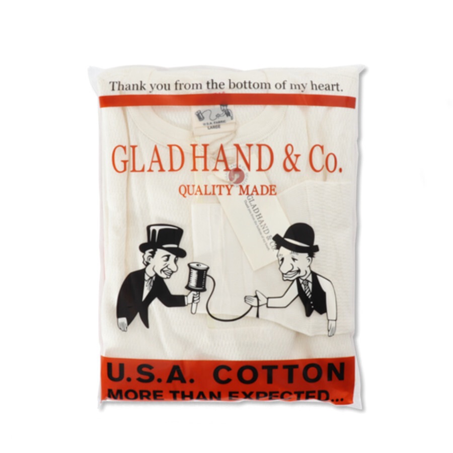 WAFFLE HENRY L/S T-SHIRTS_11��WH�ˡ�GLAD HAND ��T����ġ�