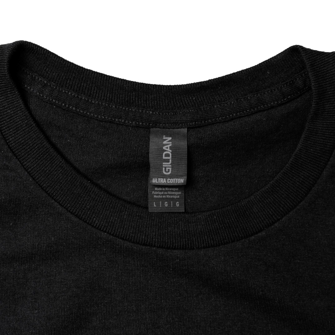 BROSH ��FUSTY WORKS L/S TEE OWL LOGO_BK��BROSH ��T����ġ�