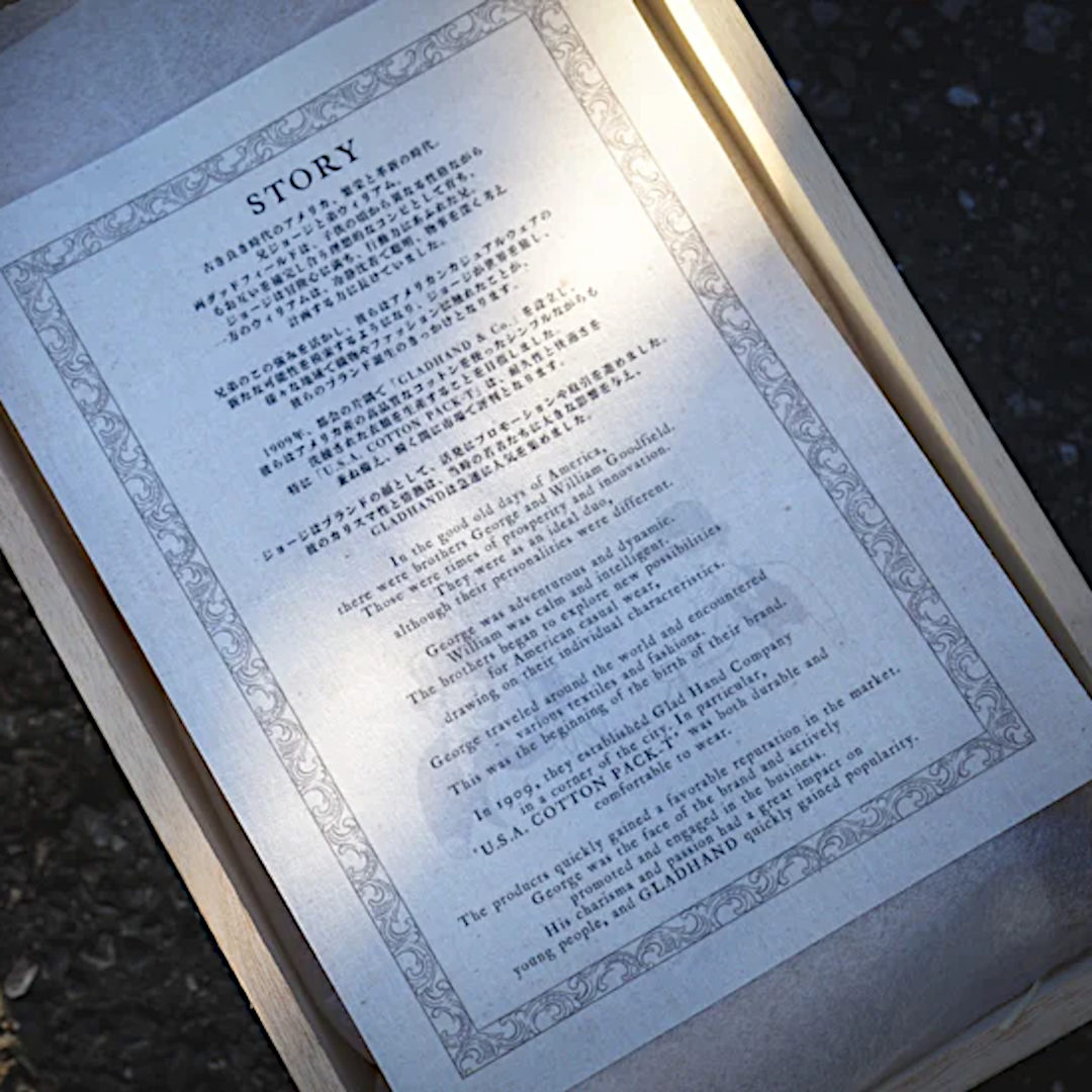 GLADHAND BROTHERS "GEORGE"��GLAD HAND �ʥե�������