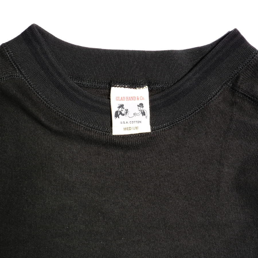 THICK L/S T-SHIRTS_18BKˡGLAD HAND Tġ