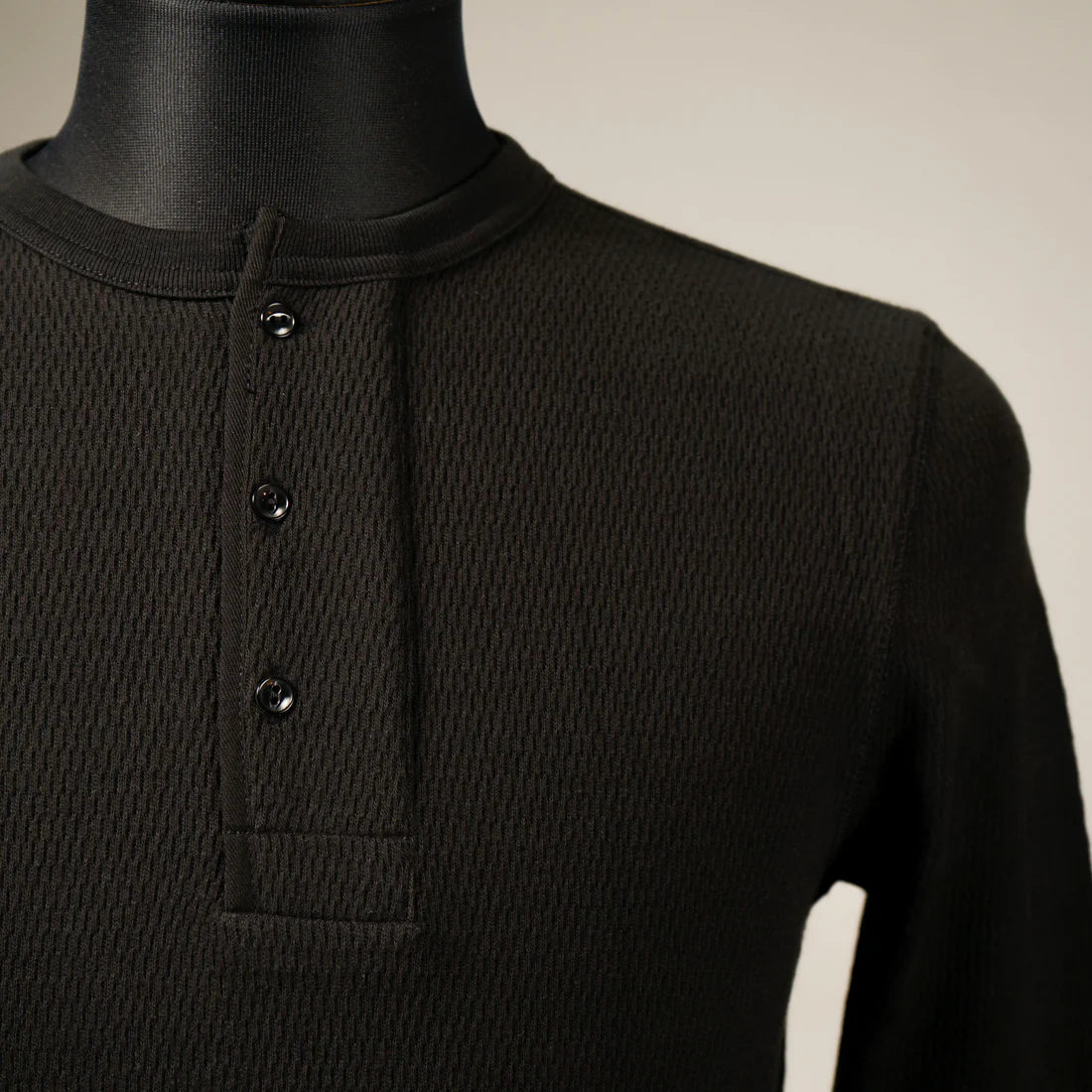 WAFFLE HENRY L/S T-SHIRTS_11��BK�ˡ�GLAD HAND ��T����ġ�