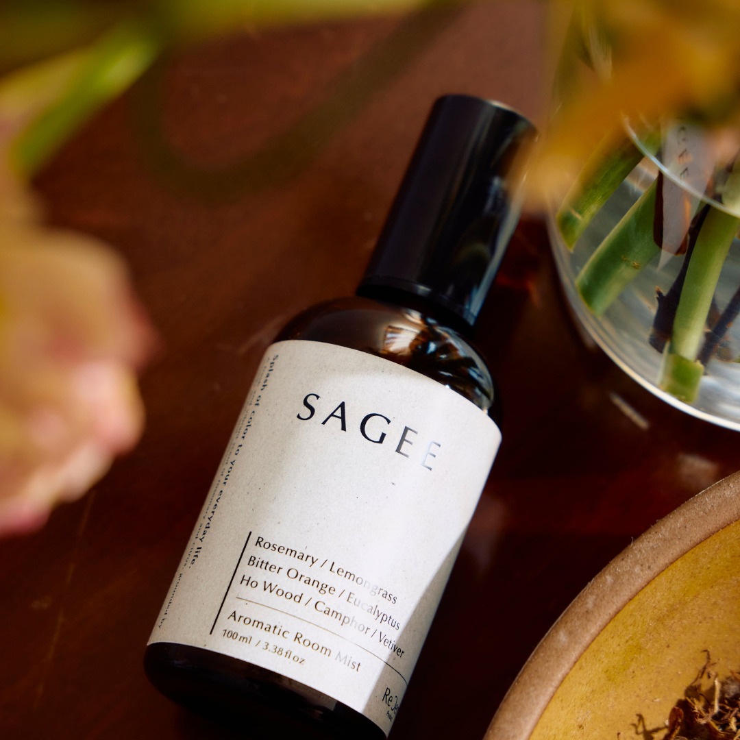 "SAGEE" Aromatic Room Mist��ReCent Product.�ʥ롼�ॹ�ץ졼��