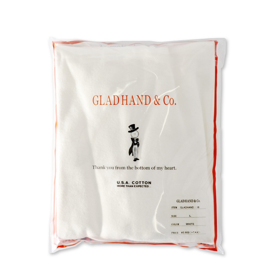 THICK L/S T-SHIRTS_18WHˡGLAD HAND Tġ