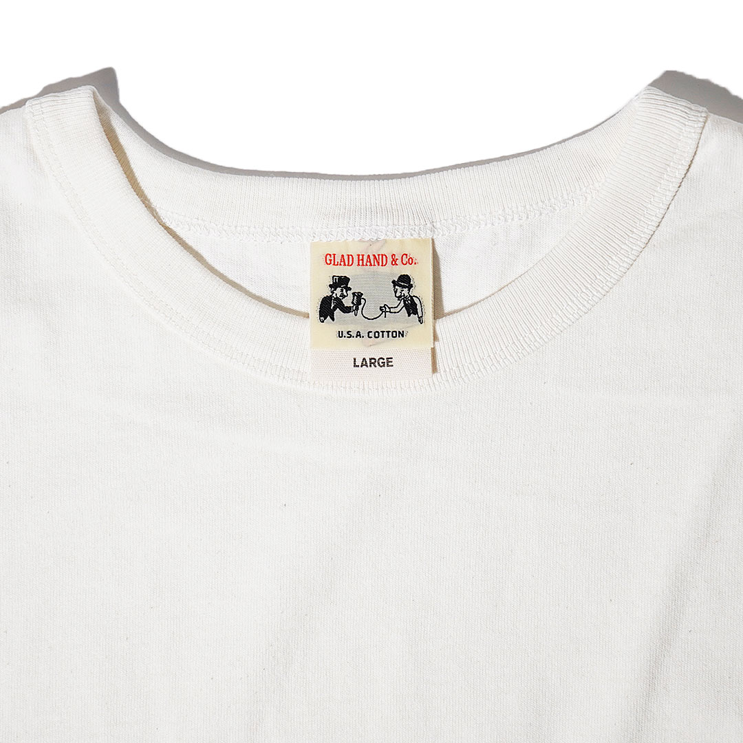 HEAVY WEIGHT BINDER NECK L/S T-SHIRTS_33WHˡGLAD HAND Tġ
