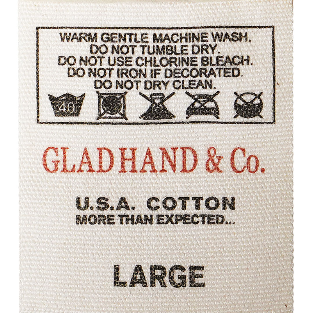 HEAVY WEIGHT BINDER NECK L/S T-SHIRTS_33WHˡGLAD HAND Tġ