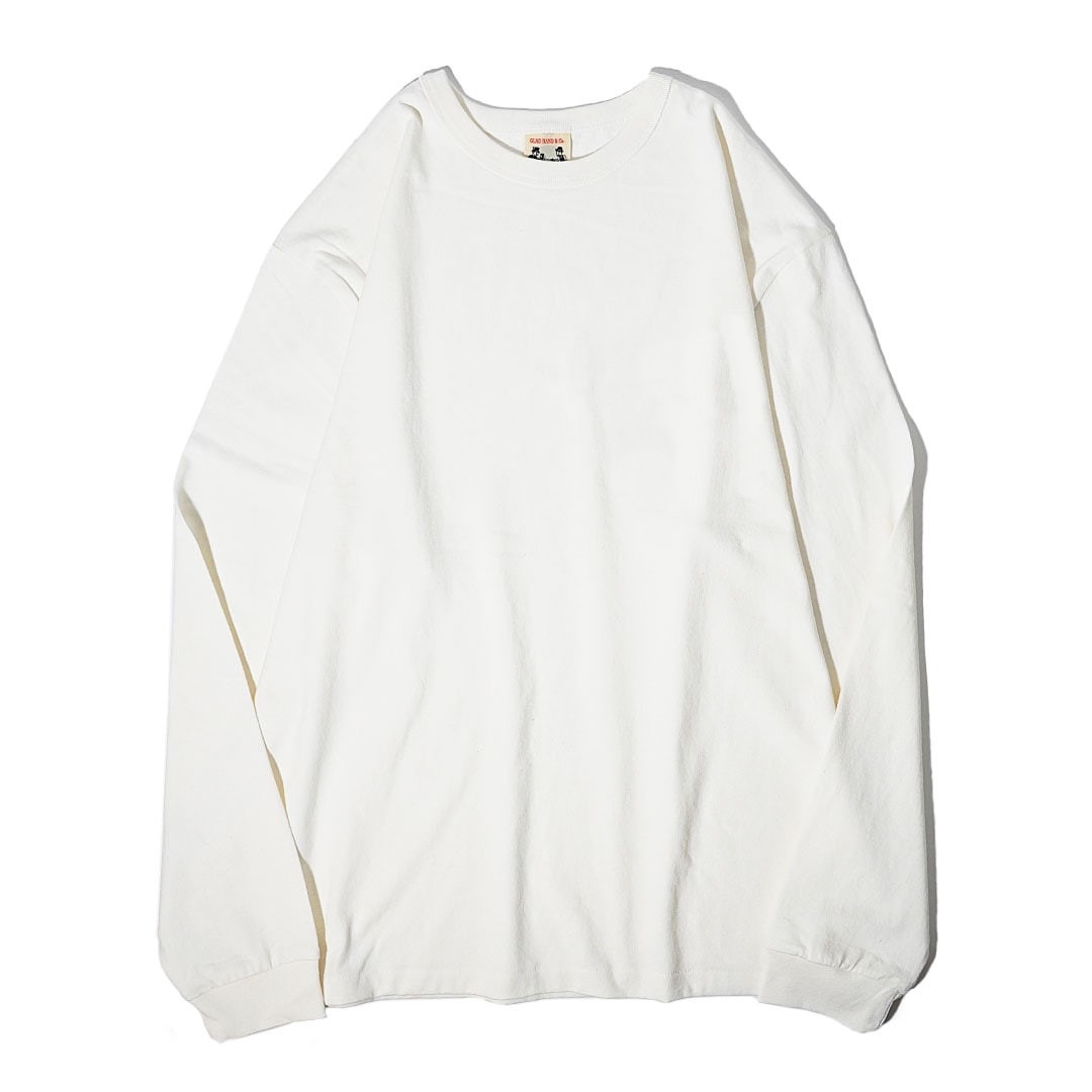 HEAVY WEIGHT BINDER NECK L/S T-SHIRTS_33WHˡGLAD HAND Tġ